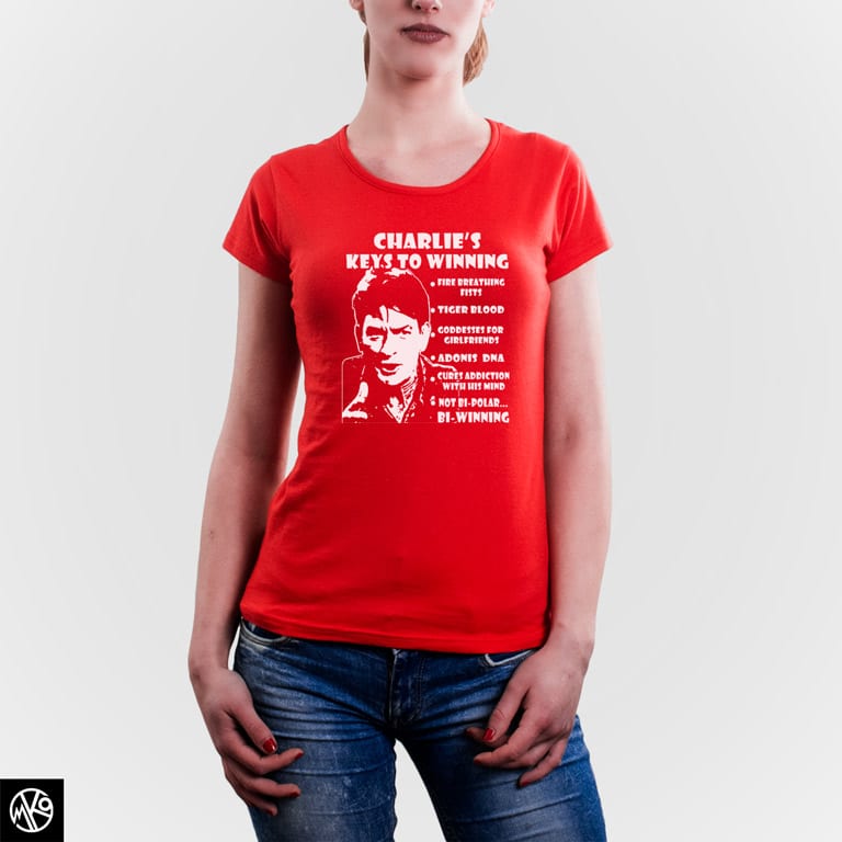 Charlies Keys To Winnings majica