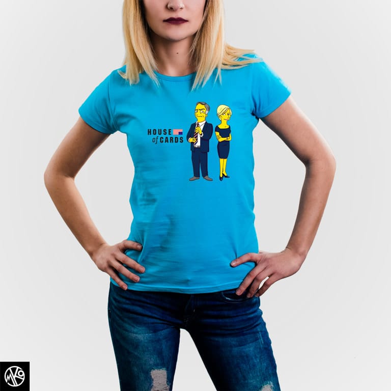 House Of Cards Simpsons majica