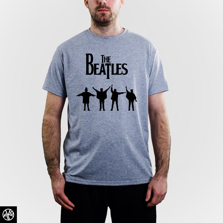 The Beatles Black White majica