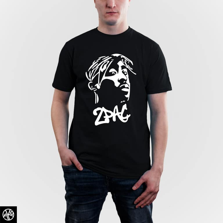 2Pac Silhouette 3 majica