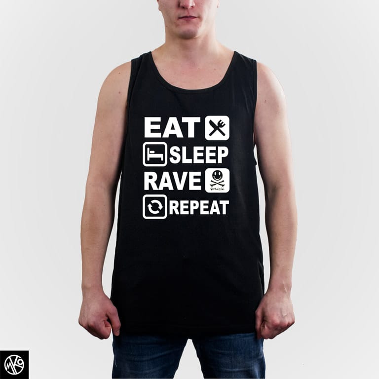 Eat Sleep Rave Repeat majica