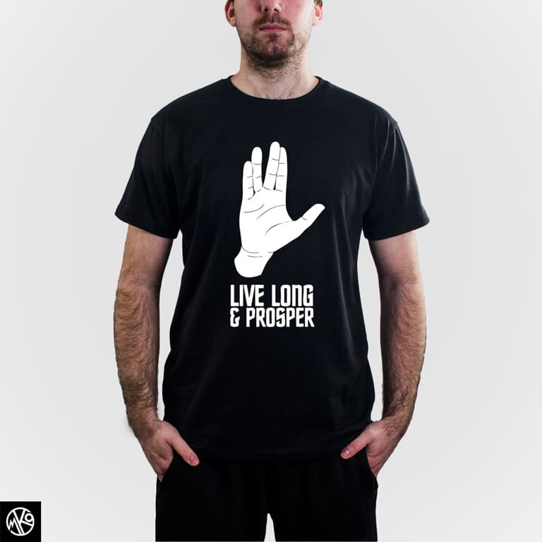 Live Long Spock majica