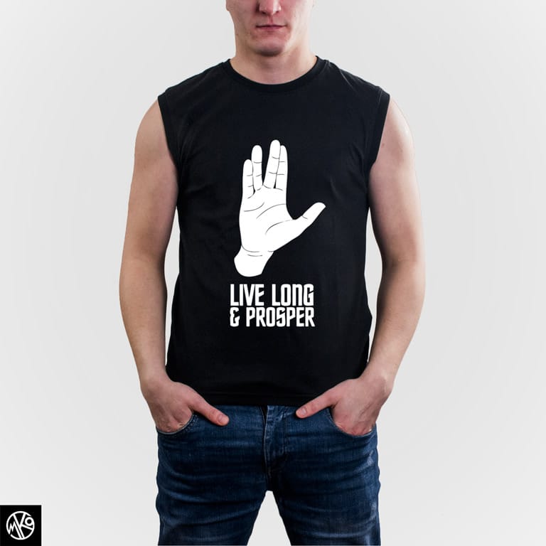 Live Long Spock majica