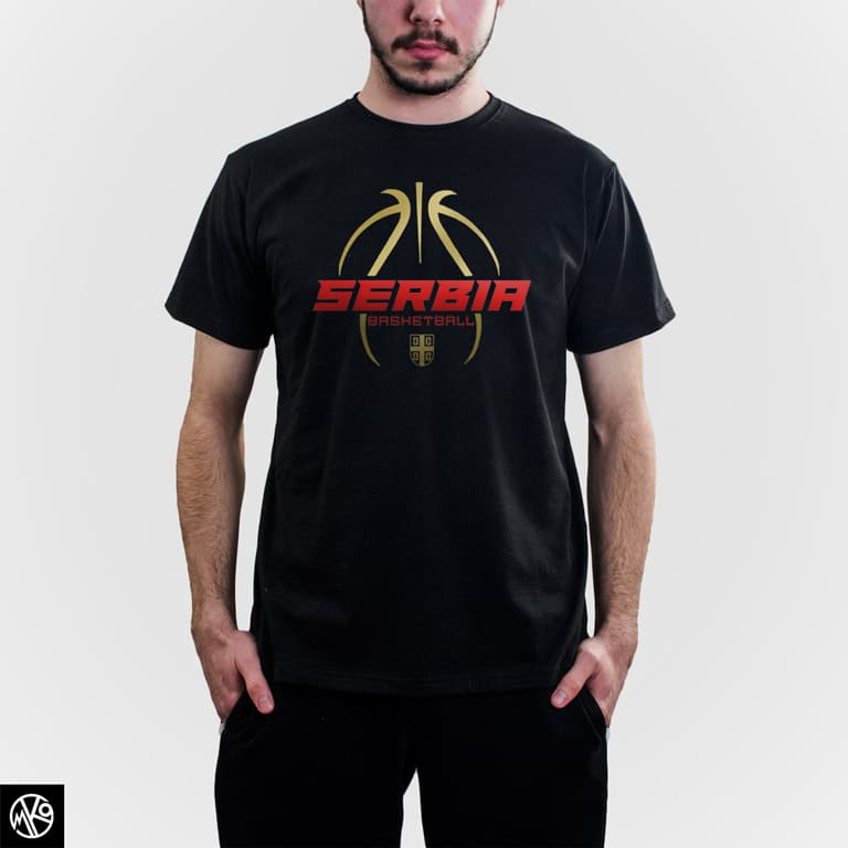 Serbia Basketball Gold majica