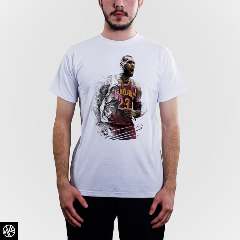 Lebron James Illustration majica