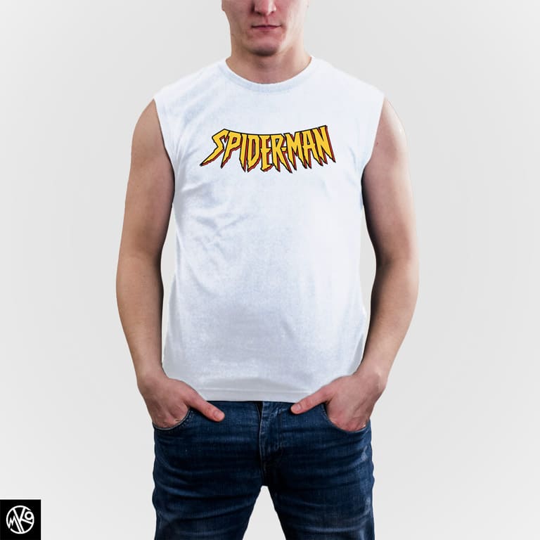 Spiderman Retro Logo majica