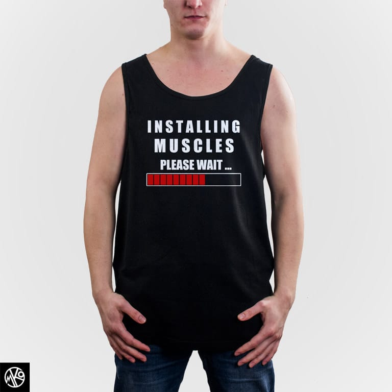 Installing Muscles majica
