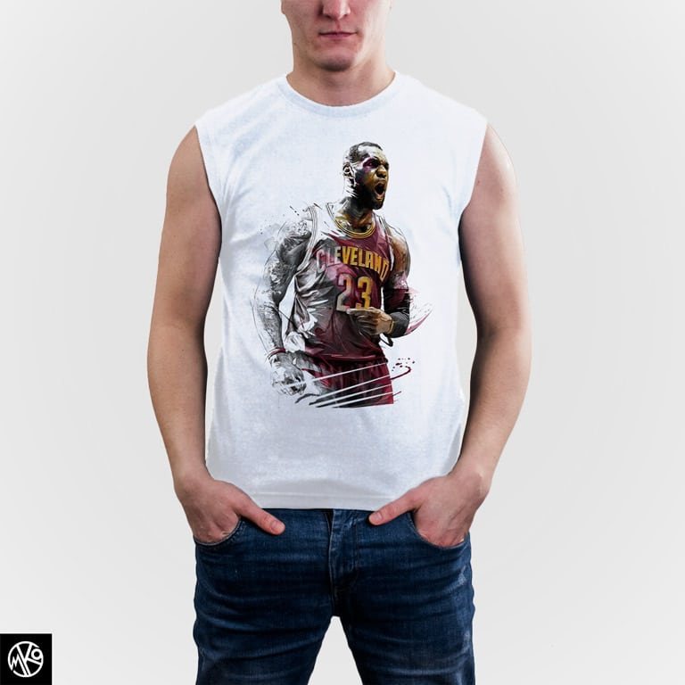 Lebron James Illustration majica