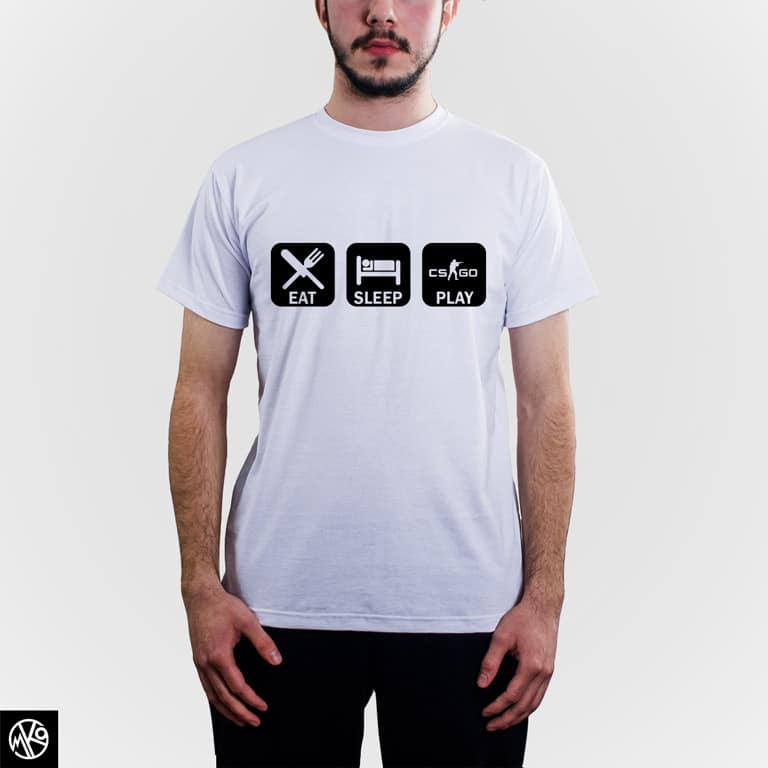 Eat Sleep Play CS majica