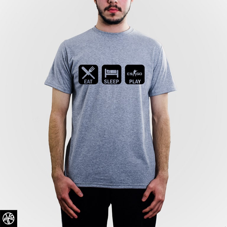 Eat Sleep Play CS majica