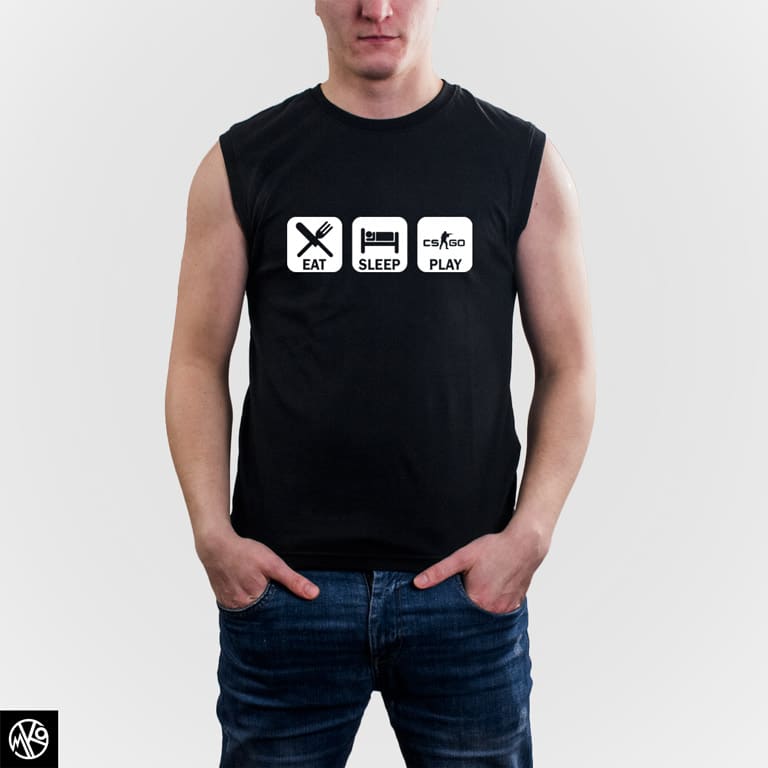 Eat Sleep Play CS majica