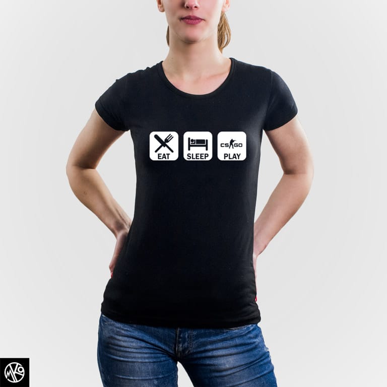 Eat Sleep Play CS majica