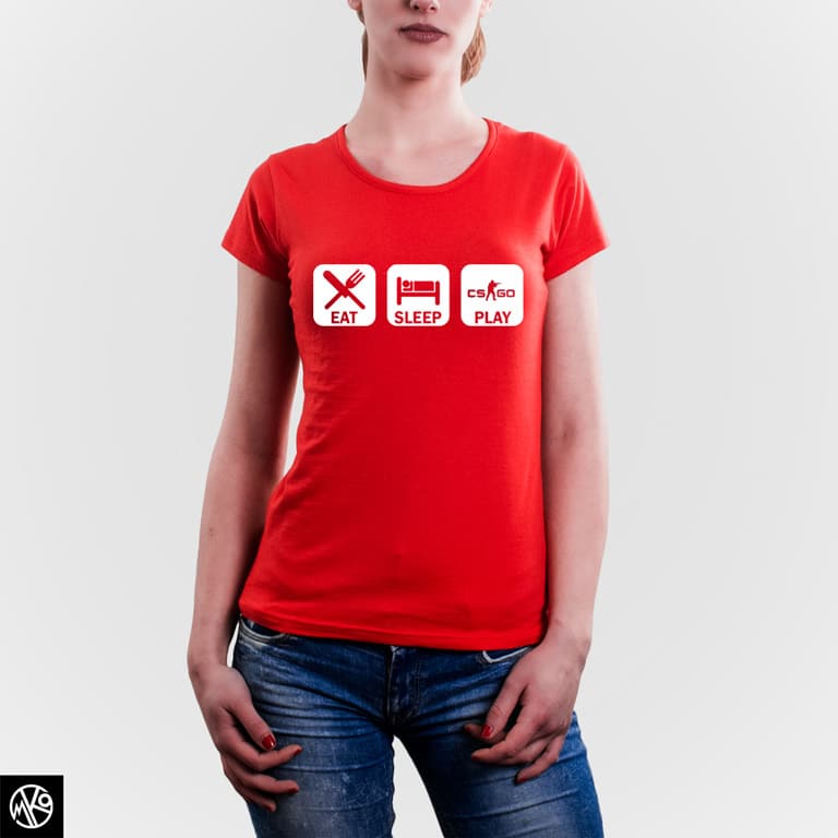 Eat Sleep Play CS majica