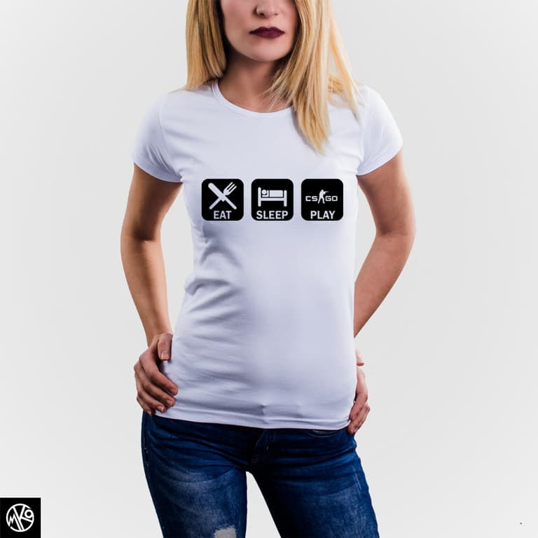 Eat Sleep Play CS majica