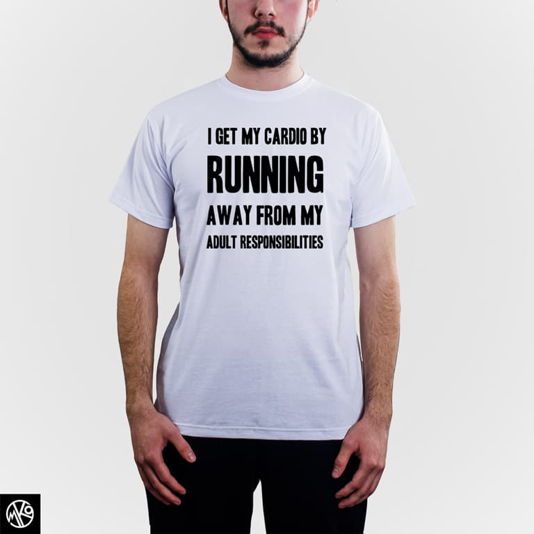 I Get My Cardio By majica