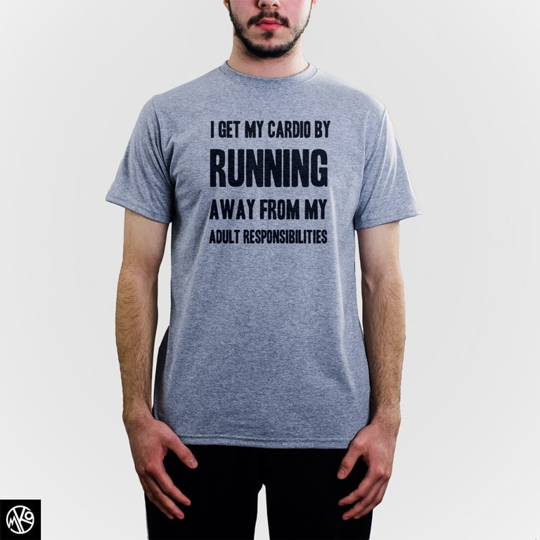 I Get My Cardio By majica