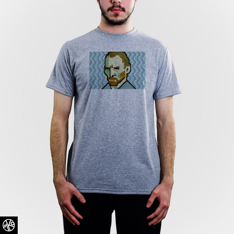 Pixelate Van Gogh majica