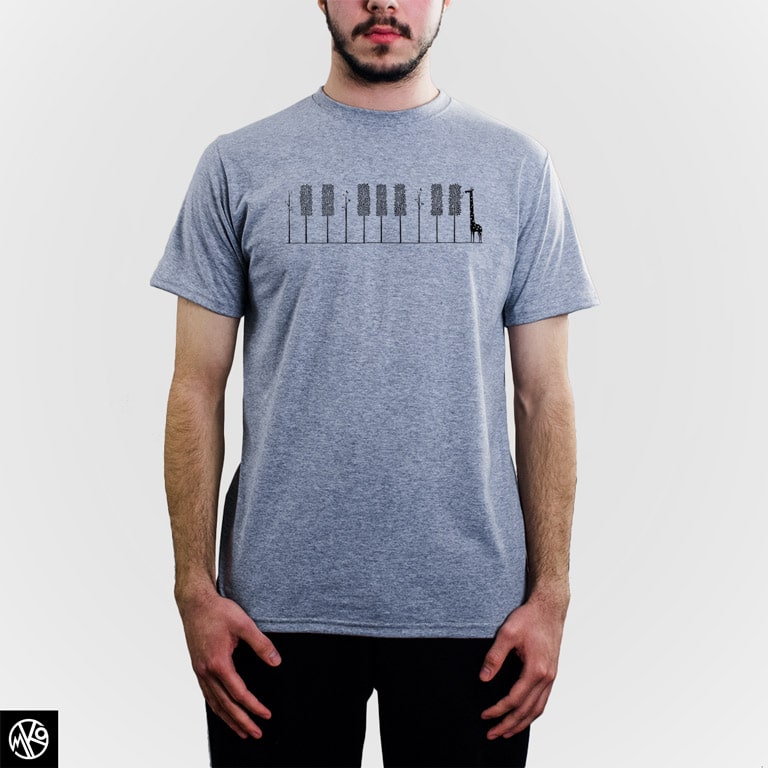 Piano Giraffe majica