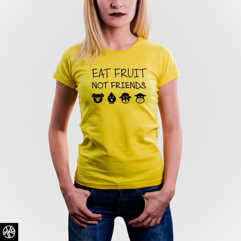 Eat Fruit Not Fiends majica