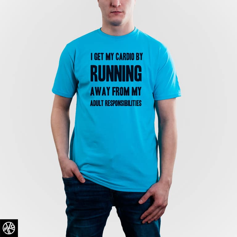 I Get My Cardio By majica