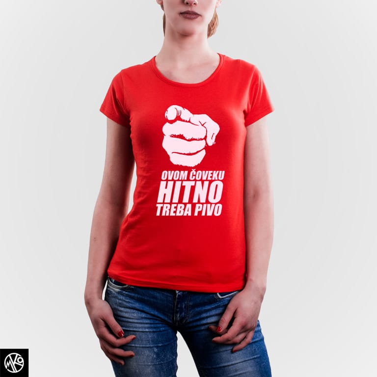 Hitno Treba Pivo majica