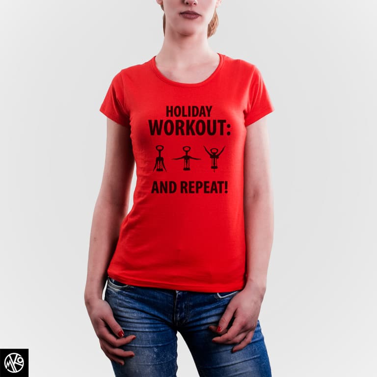 Holiday Workout majica