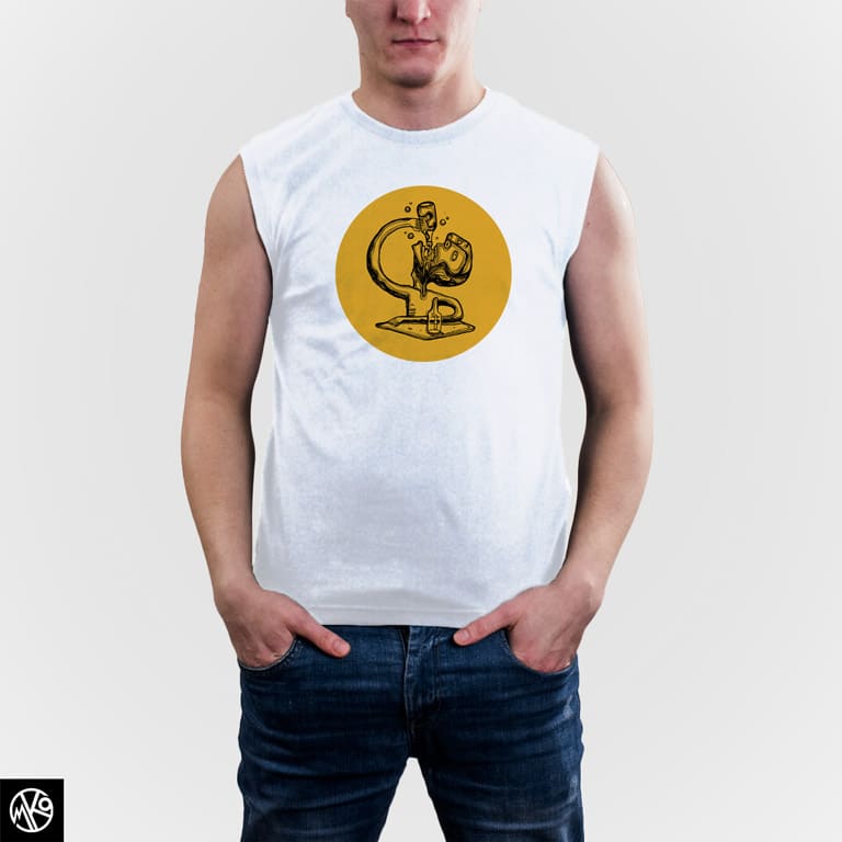 Beer Man Art majica