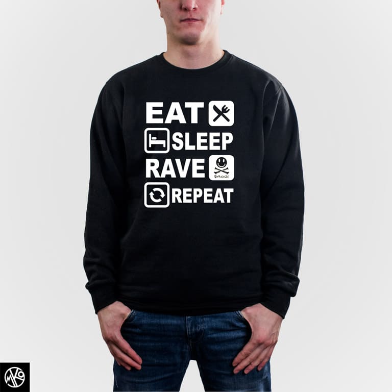 Eat Sleep Rave Repeat duks