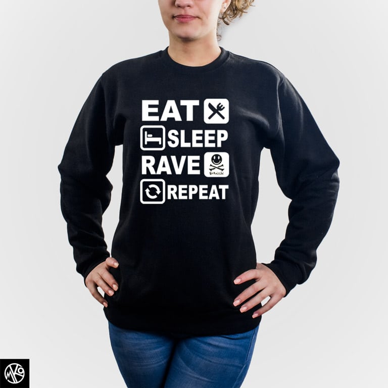 Eat Sleep Rave Repeat duks