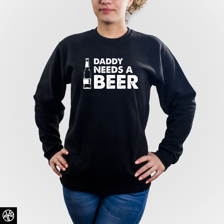 Daddy needs a beer duks