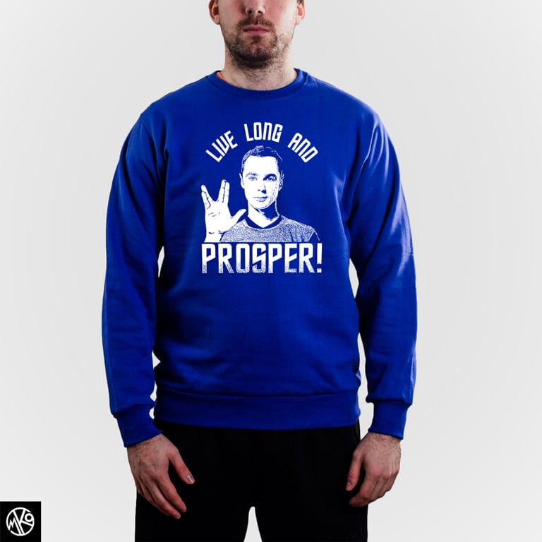 Live long and prosper Sheldon duks