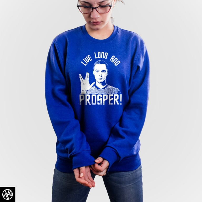 Live long and prosper Sheldon duks