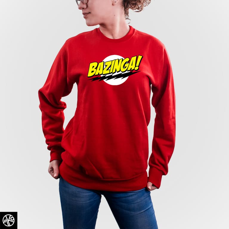 Bazinga Logo duks