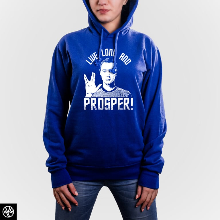 Live long and prosper Sheldon duks