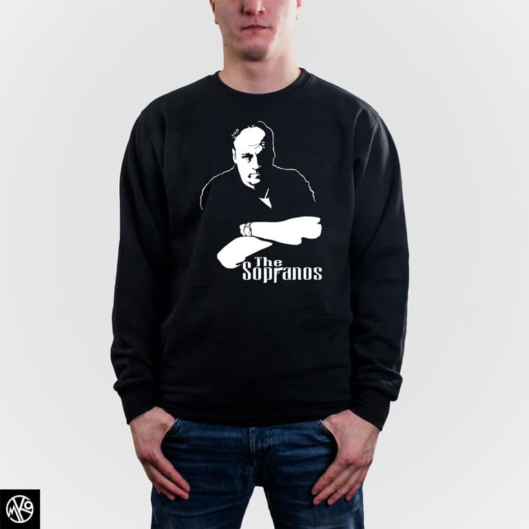 Tony Soprano stencil duks