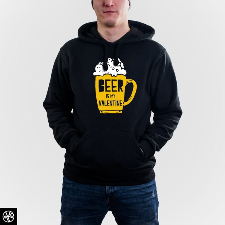 Beer is my valentine duks