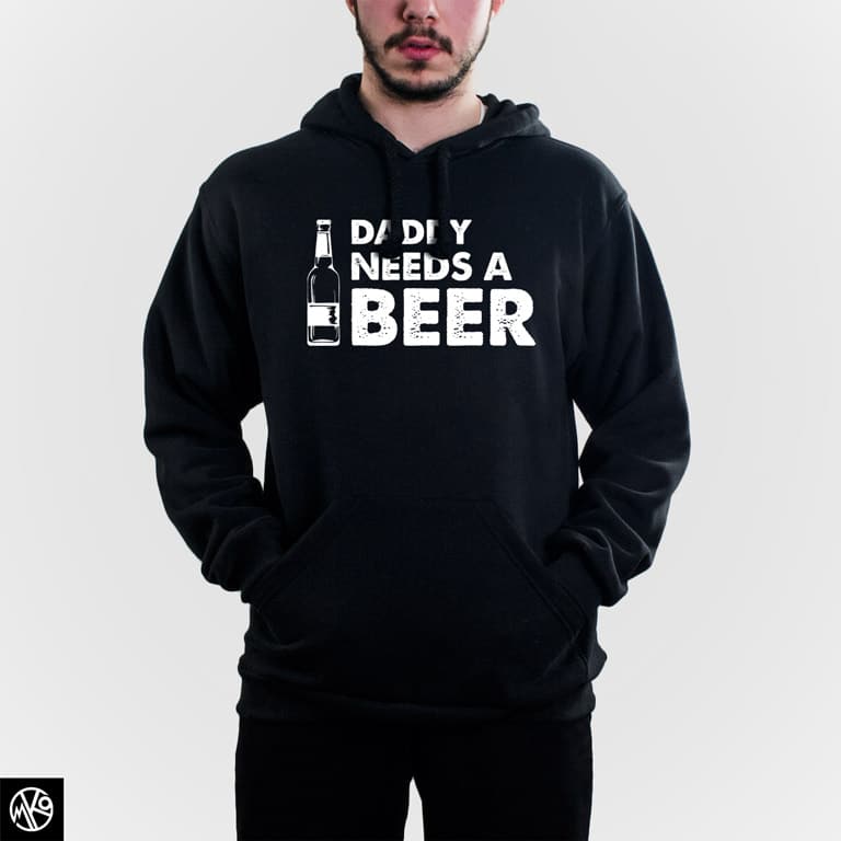 Daddy needs a beer duks