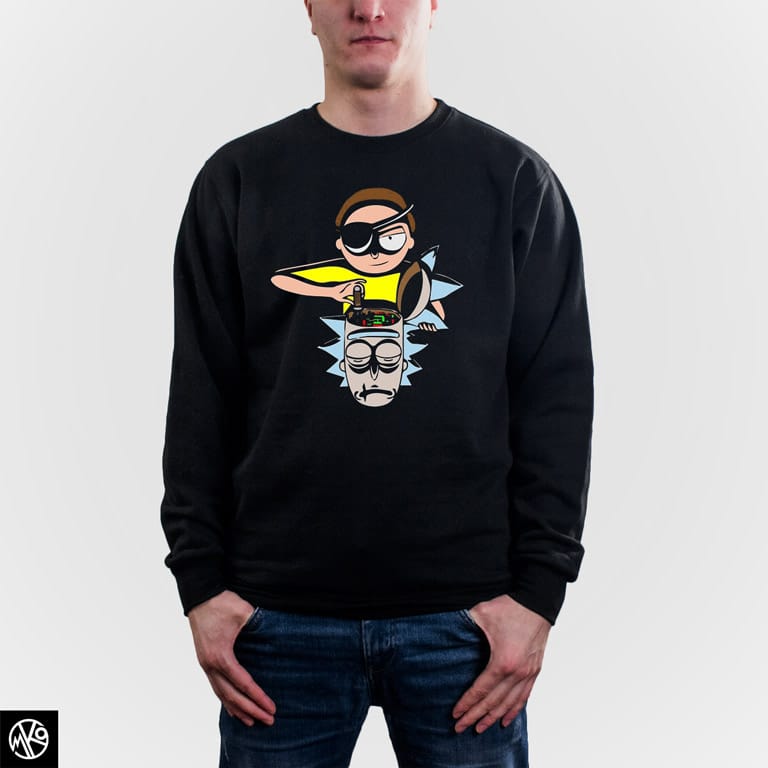 Rick and Morty operating duks