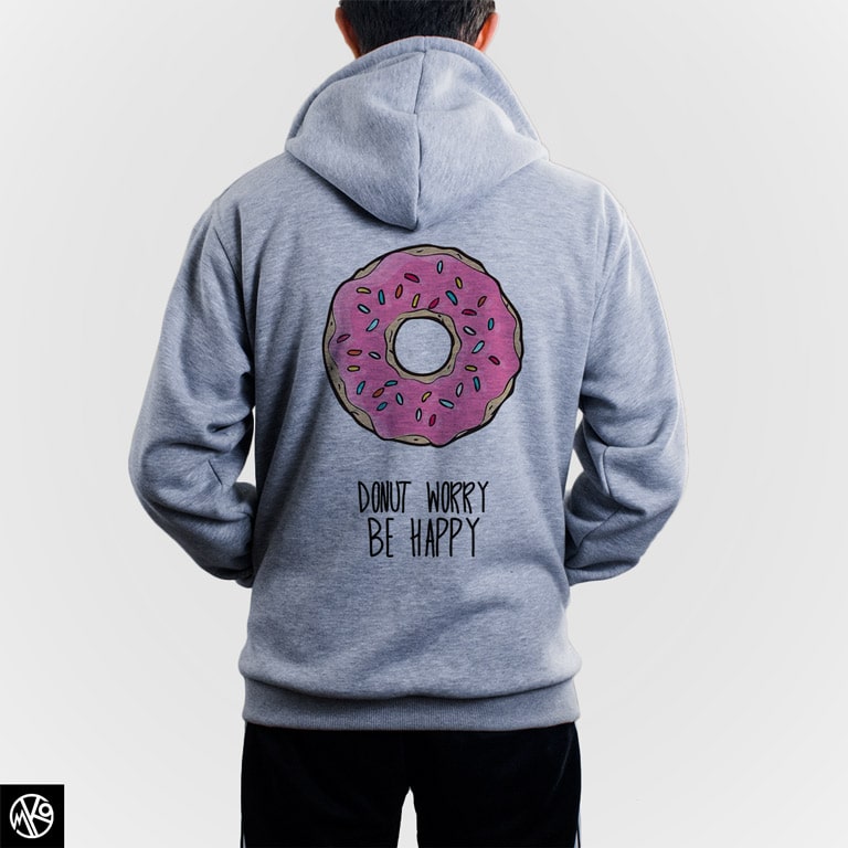Donut Worry Be Happy  duks