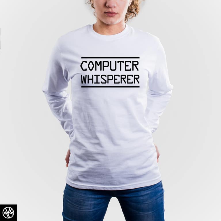 Computer Whisperer majica dugi rukav