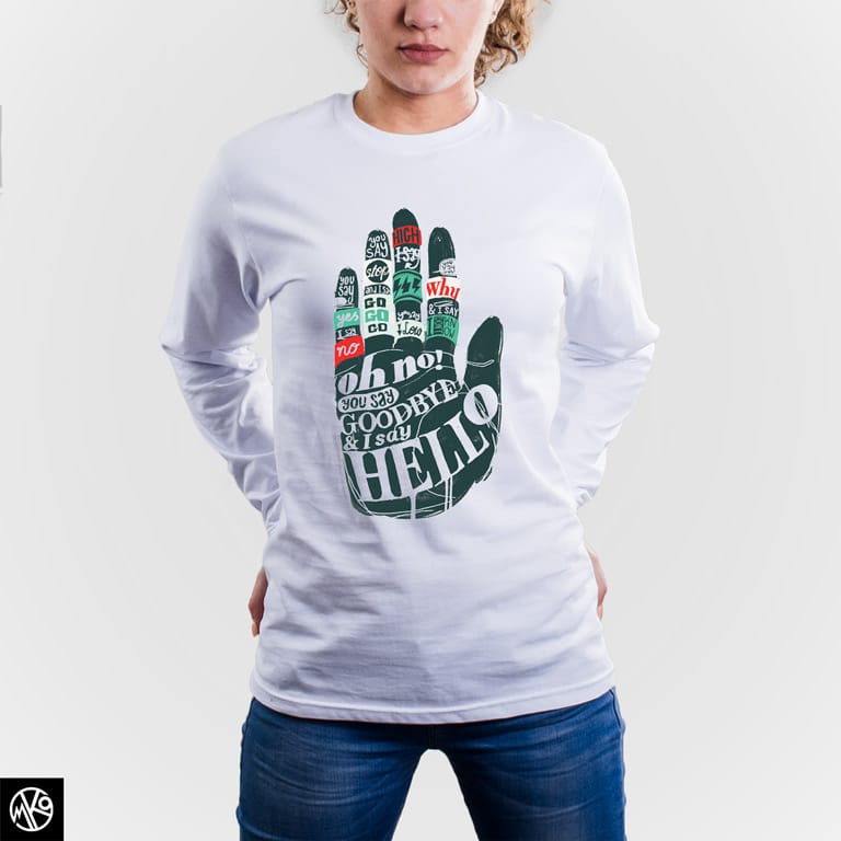 The Beatles Hand majica dugi rukav