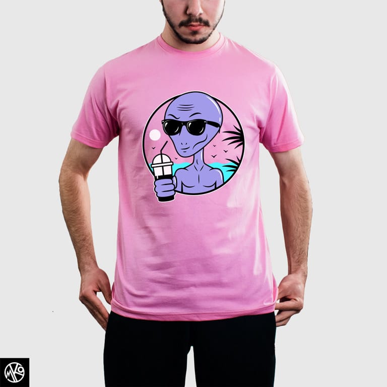 Alien chill majica