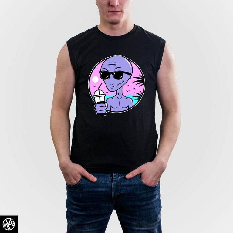 Alien chill majica