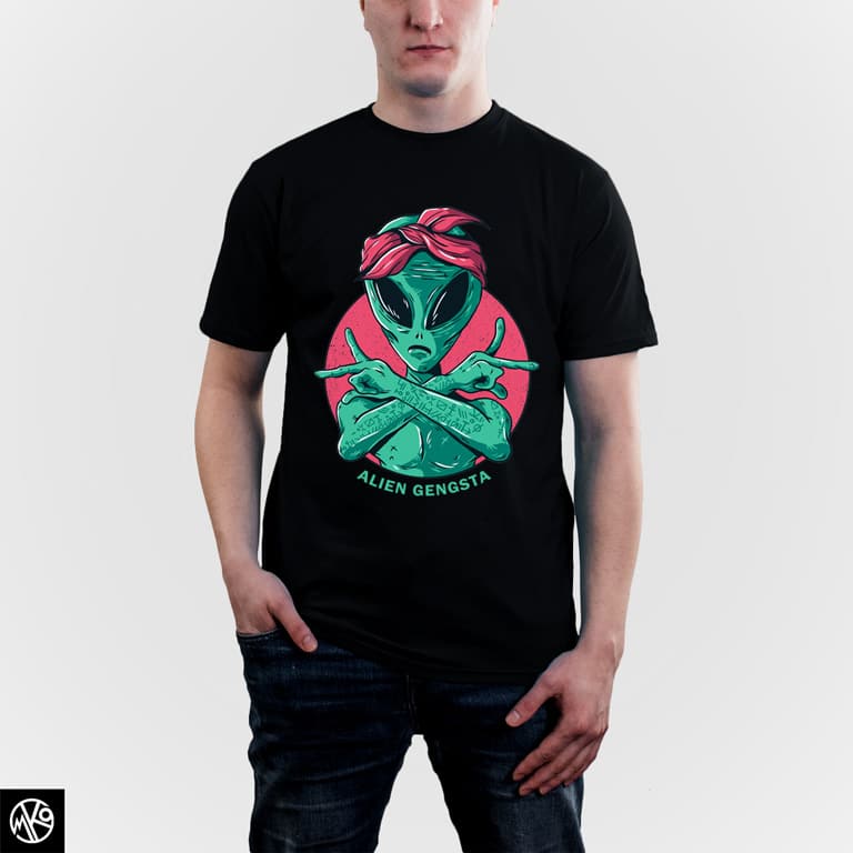 Alien Gengsta majica