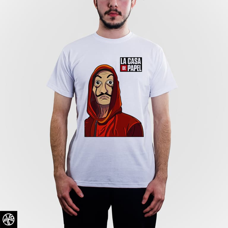 La Casa De Papel Poster majica