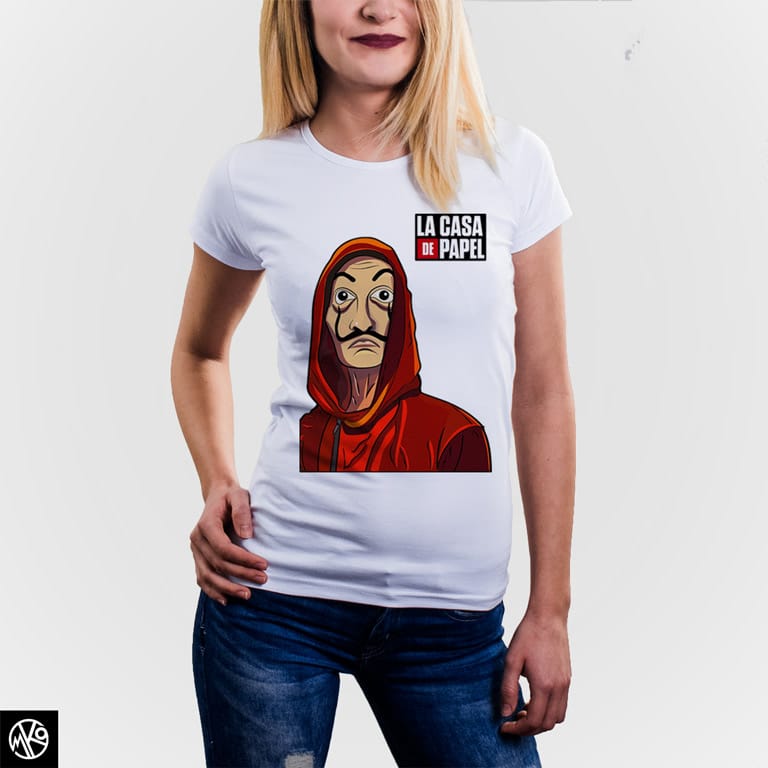 La Casa De Papel Poster majica