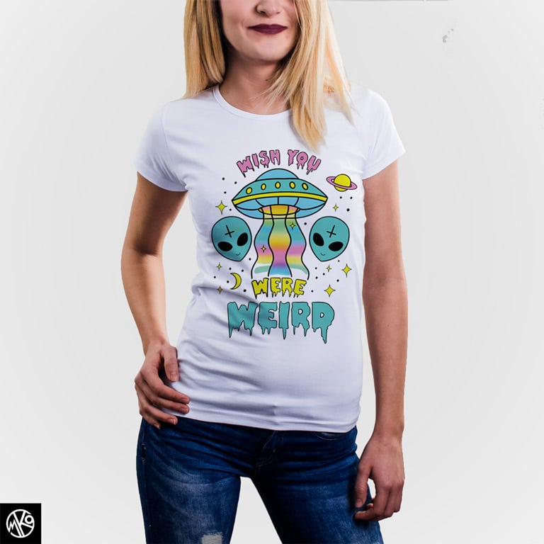 Wish You Were Weird majica