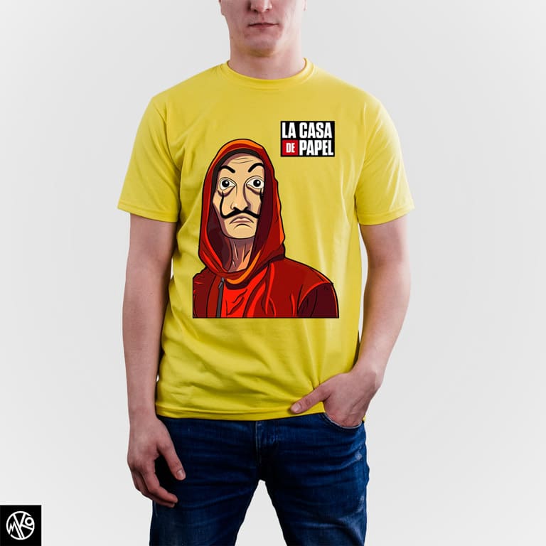 La Casa De Papel Poster majica