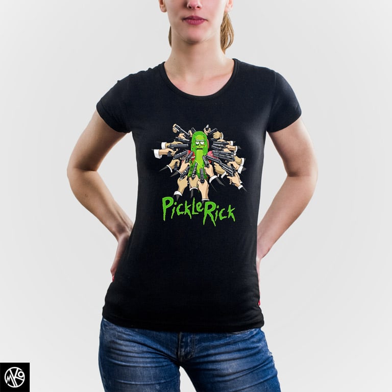 Pickle Rick Pistols majica