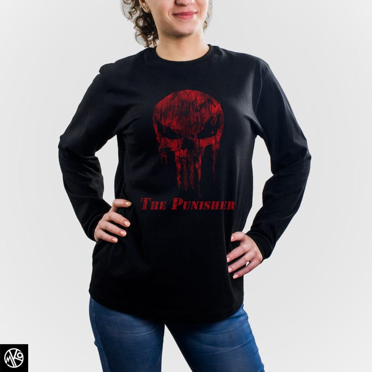 The Punisher majica dugi rukav